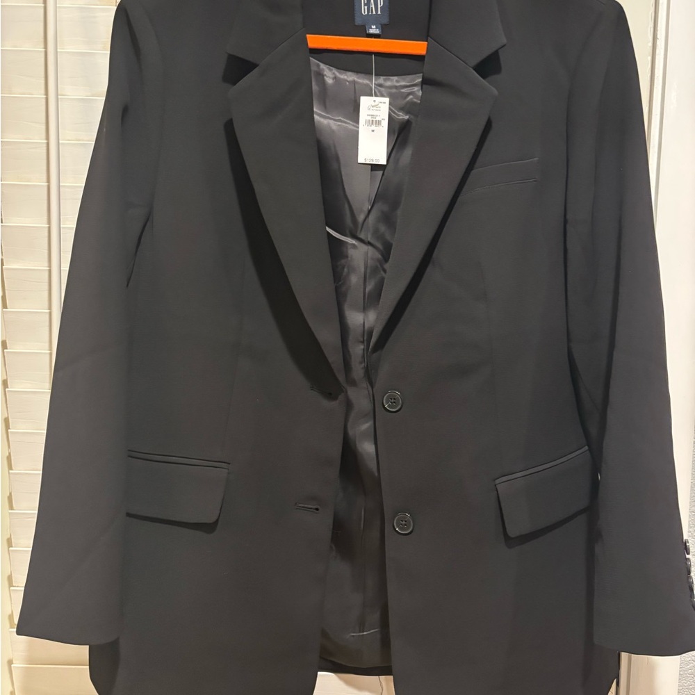 GAP Women’s Oversized Classic Black Blazer